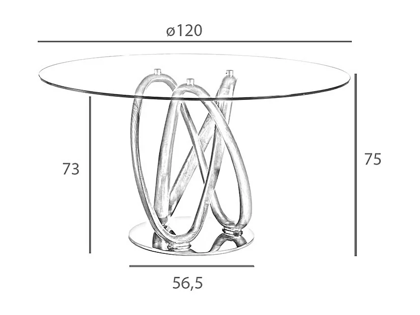 Tavolo da pranzo in vetro temperato e legno massello di noce   1021 ANGEL CERDA