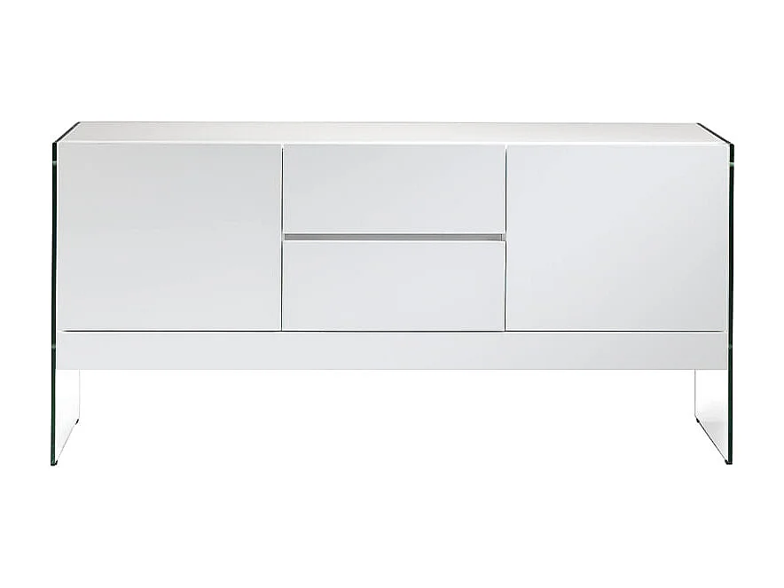 Witte buffetkast met glazen zijkanten 3063 ANGEL CERDA