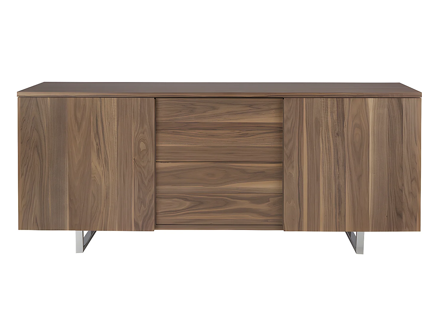 Kredens orzech i chromowana stal 3056 ANGEL CERDA