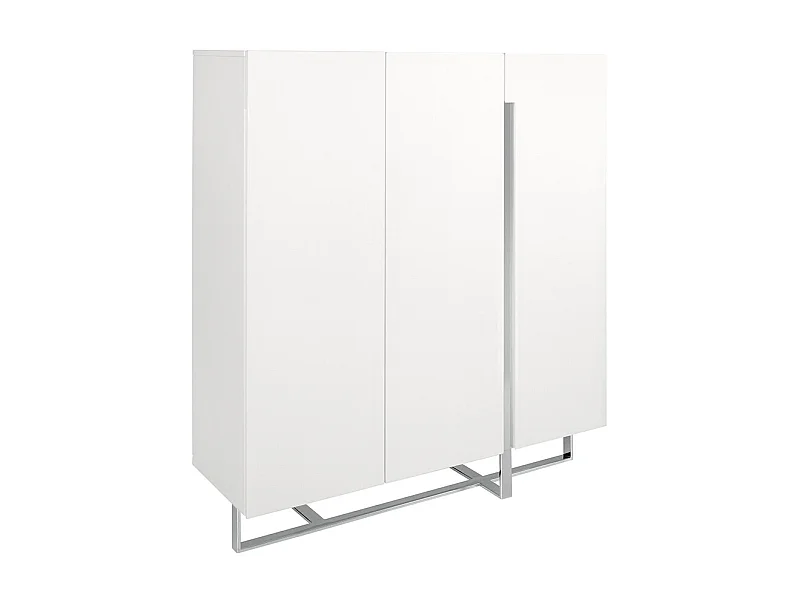 Weißes Sideboard mit Stahlbeinen  3053 ANGEL CERDA
