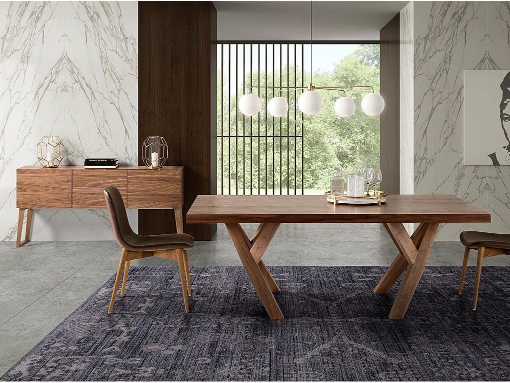 Credenza in legno di noce   3077 ANGEL CERDA