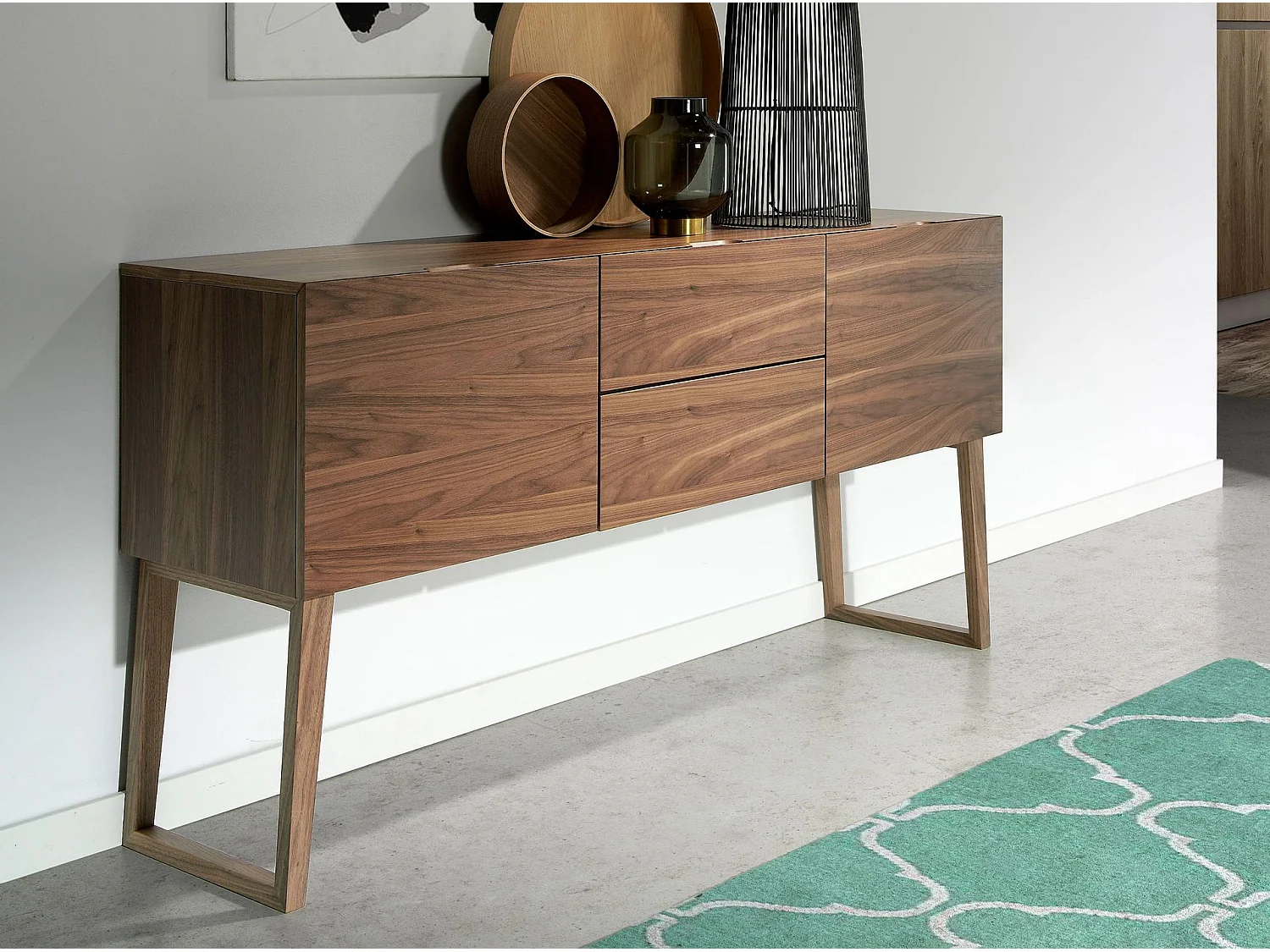 Walnoot dressoir 3077 ANGEL CERDA