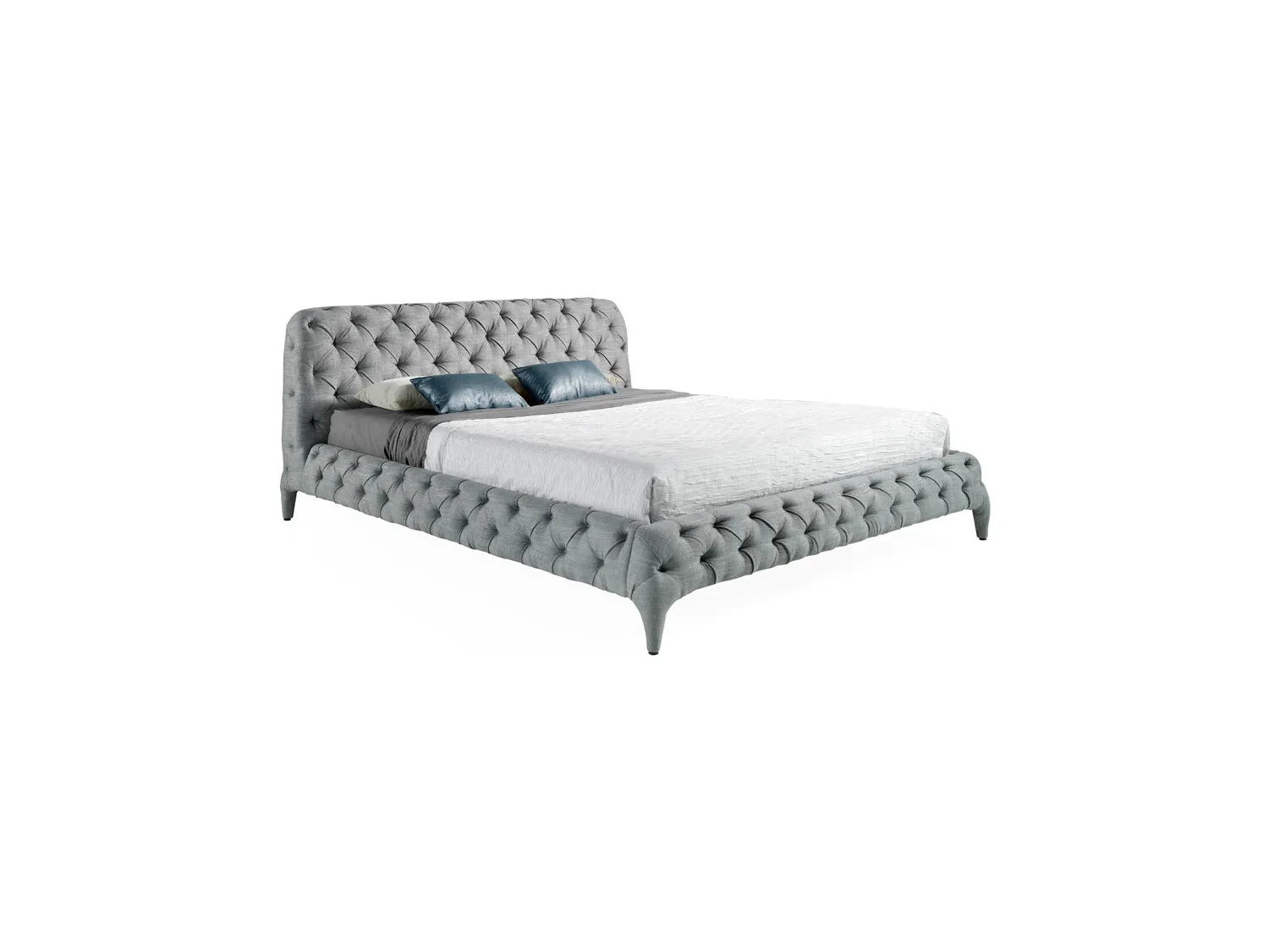 Lit rembourré en tissu capitonné 7029 ANGEL CERDA