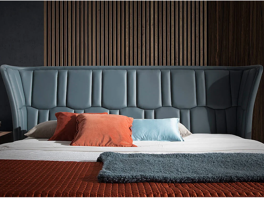 Kunstleer gestoffeerd bed 7067 ANGEL CERDA