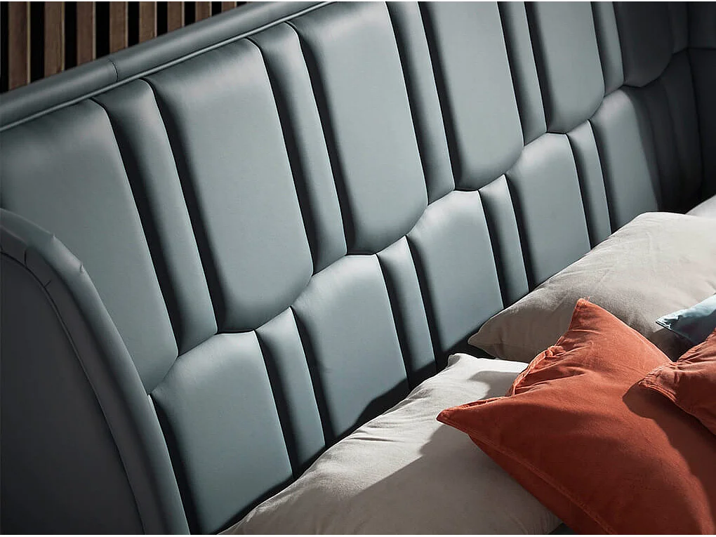 Kunstleer gestoffeerd bed 7067 ANGEL CERDA