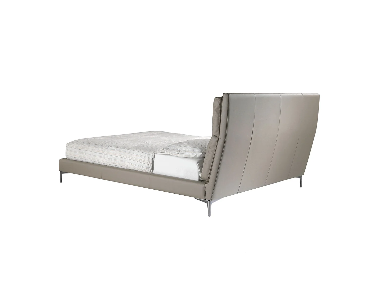 Lit en similicuir couleur vison 7014 ANGEL CERDA