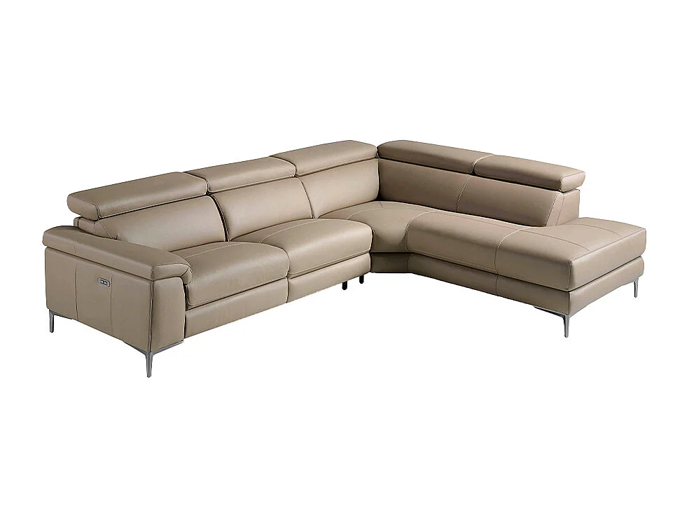 Relax chaise longue bank rechts in nertsleer 6043 ANGEL CERDA
