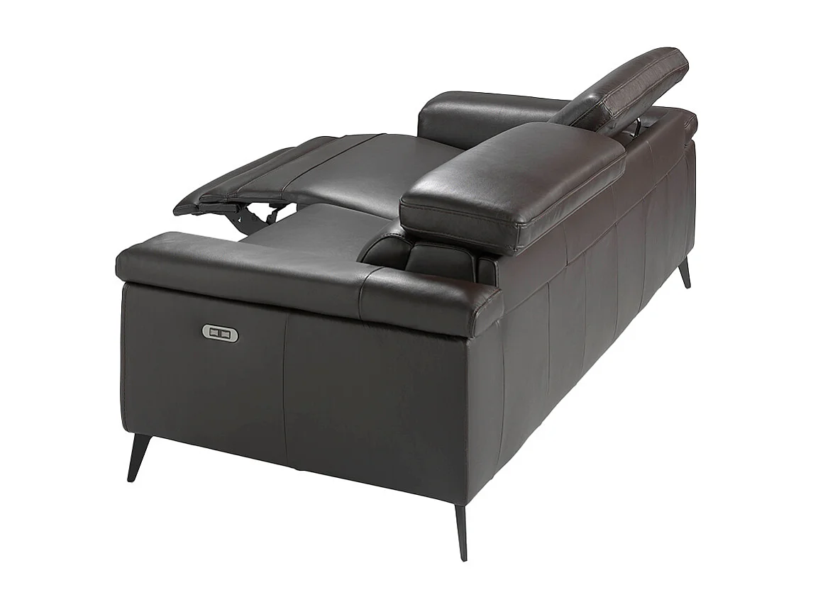 Canapé 3 places en cuir avec relax 6051 ANGEL CERDA