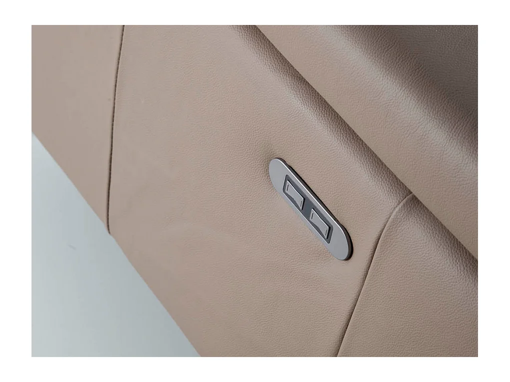 Canapé d'angle en cuir avec relax 6042 ANGEL CERDA