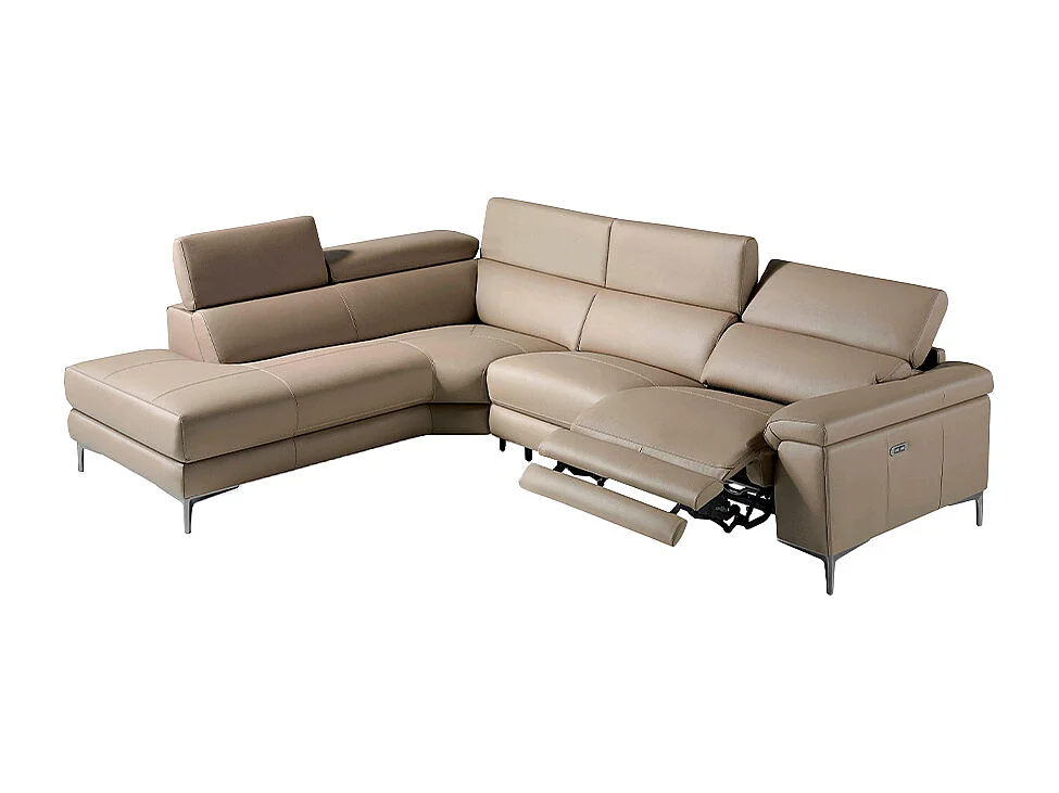 Relax chaise longue bank links nertsleer 6042 ANGEL CERDA