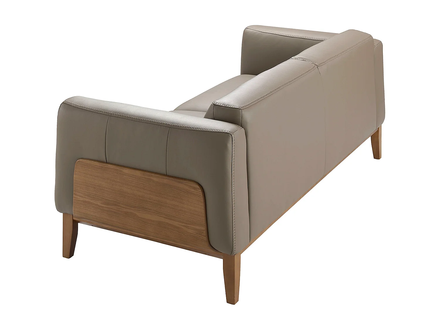 Canapé 3 places et bois de noyer 6029 ANGEL CERDA