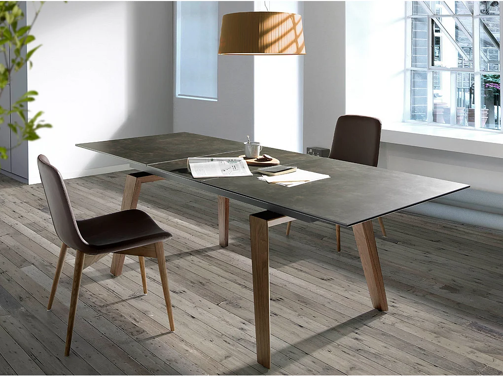 Table à manger extensible en porcelaine 1026 ANGEL CERDA