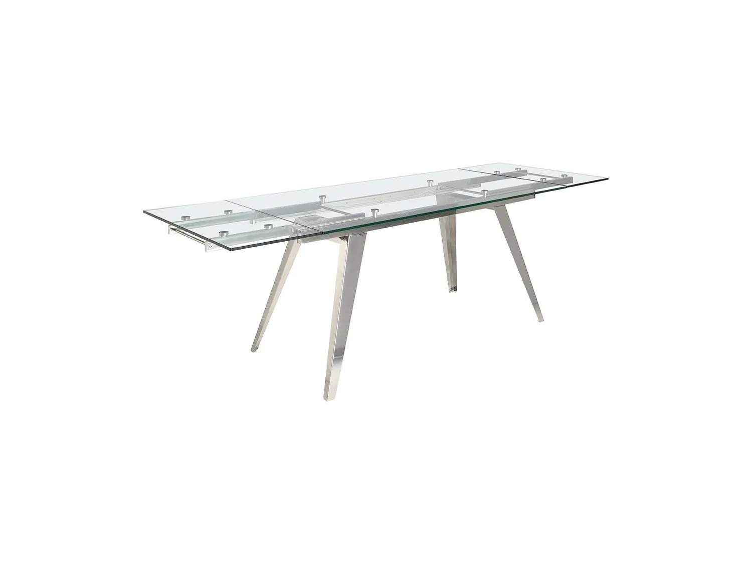 Table manger extensible en verre trempé 1005 ANGEL CERDA
