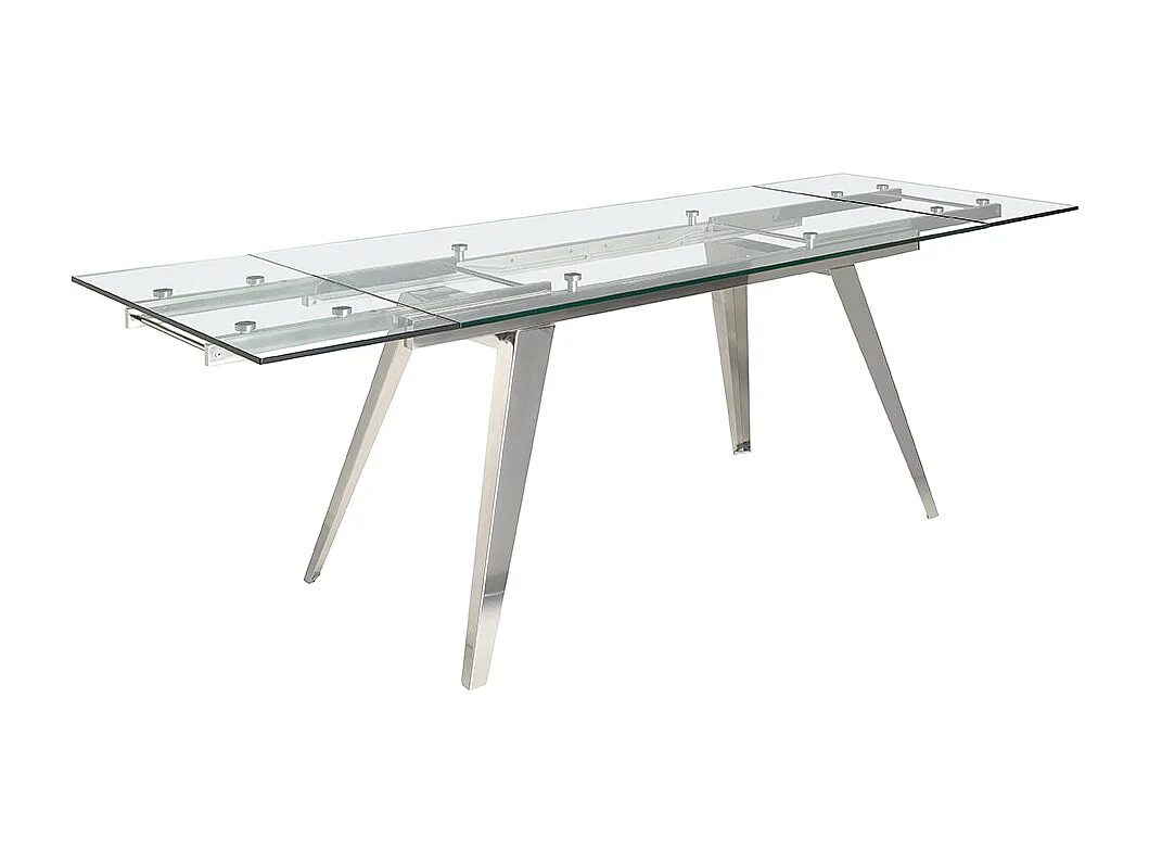 Table manger extensible en verre trempé 1005 ANGEL CERDA