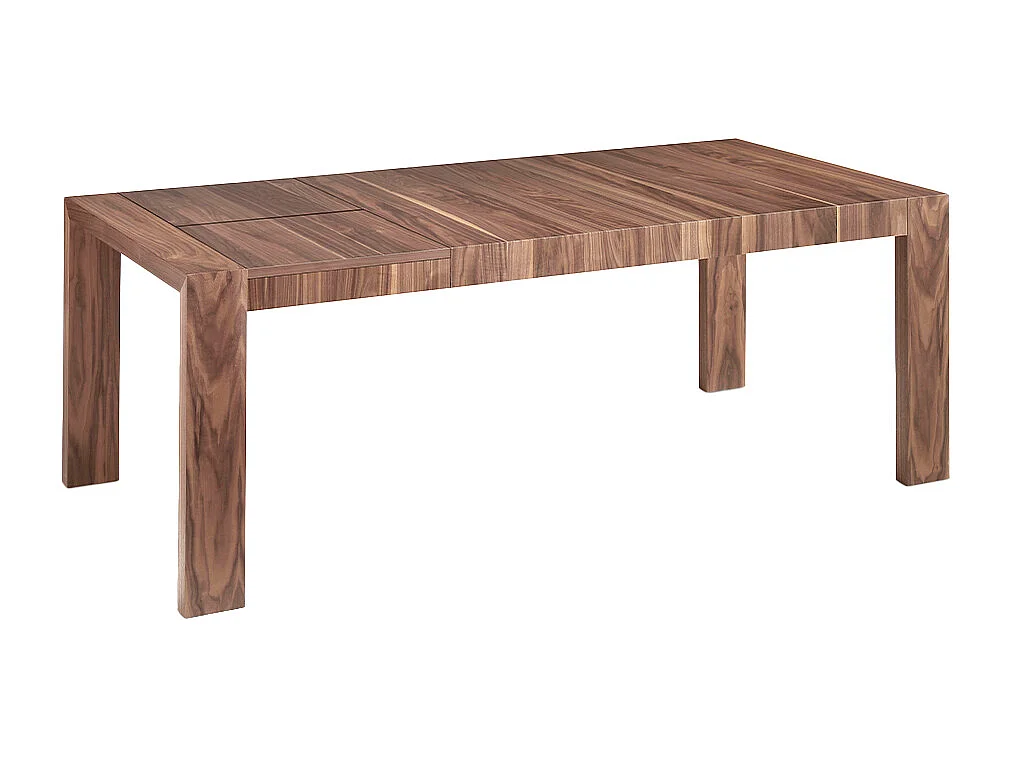 Mesa comedor extensible nogal  1012 ANGEL CERDA