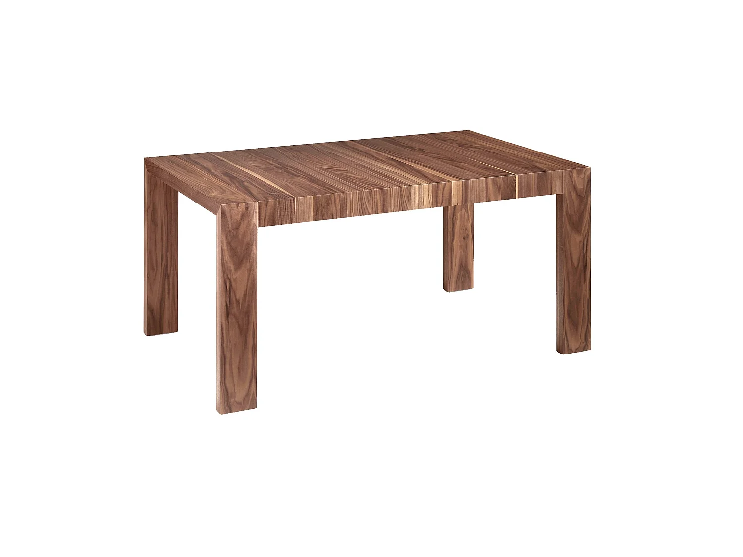 Table à manger à rallonge rectangulaire noyer 1012 ANGEL CERDA