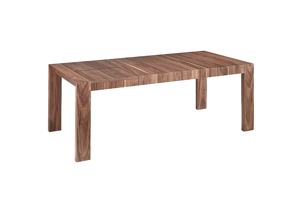 Table à manger à rallonge rectangulaire noyer 1012 ANGEL CERDA