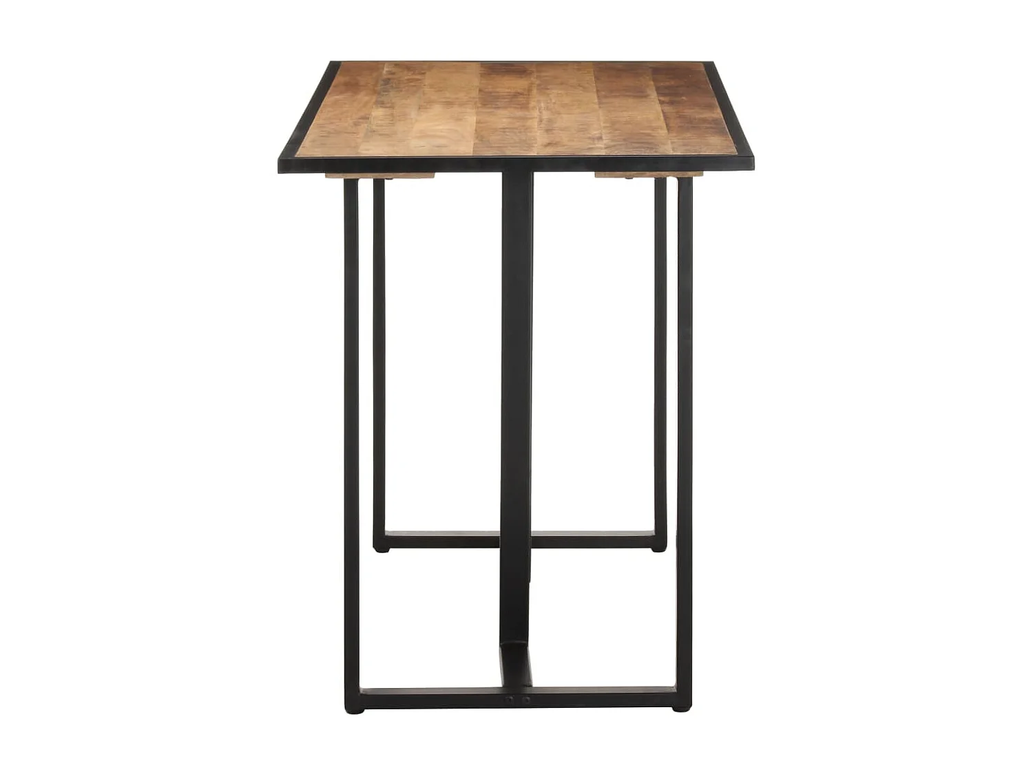 Table de salle à manger 120cm Bois de manguier brut