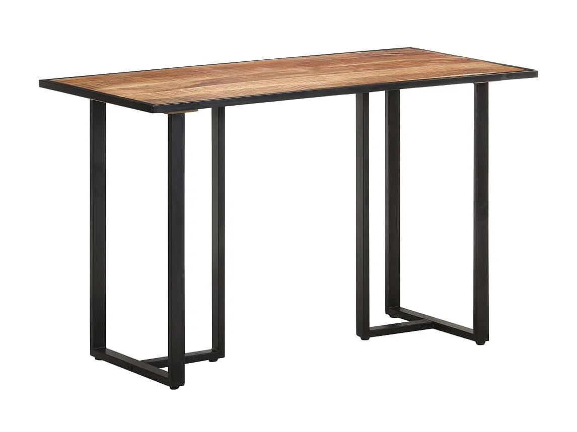 Table de salle à manger 120cm Bois de manguier brut