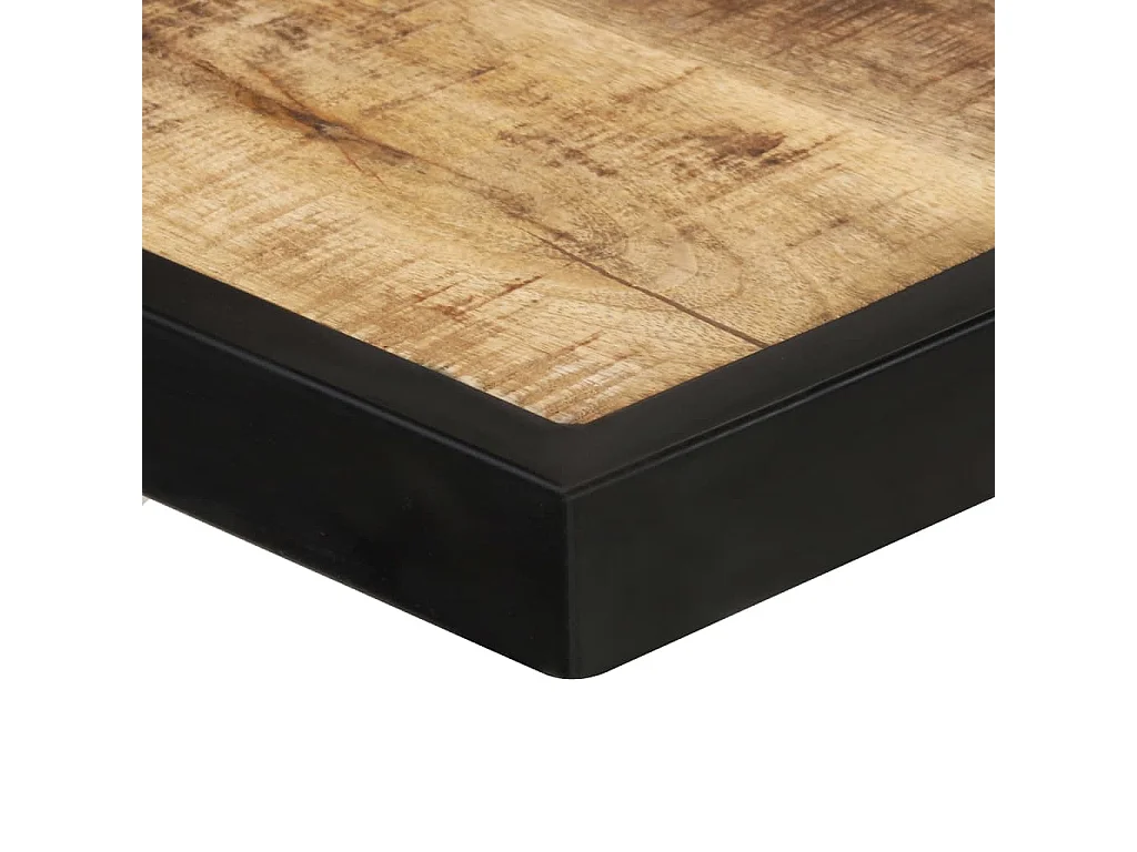 Table de salle à manger 160cm Bois de manguier brut