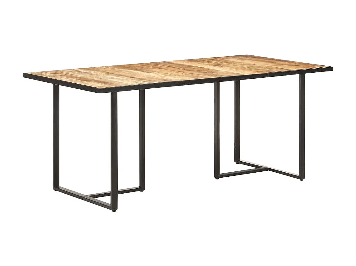 Table de salle à manger 180cm Bois de manguier brut