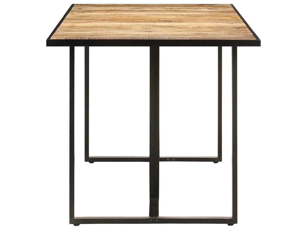 Table de salle à manger 180cm Bois de manguier brut