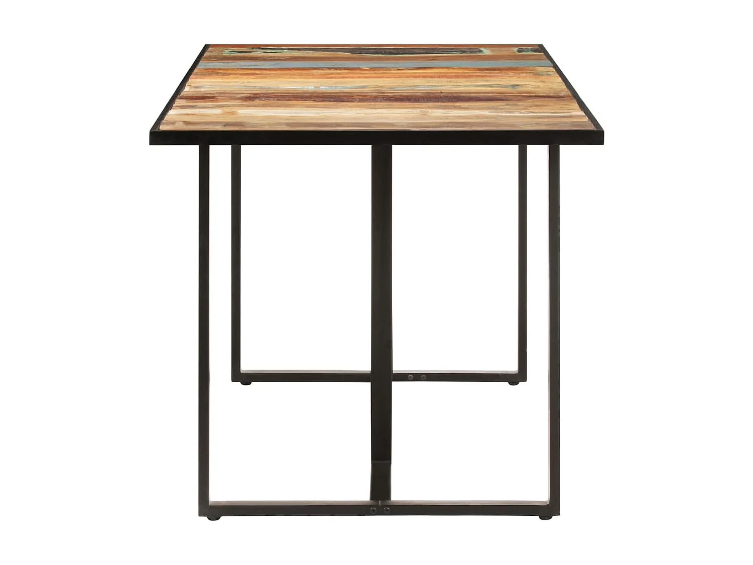 Table de salle à manger 200cm Bois de récupération massif