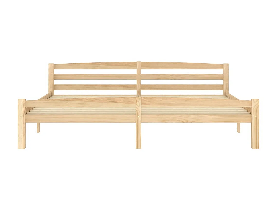 Lit Bois de pin massif 180x200 2