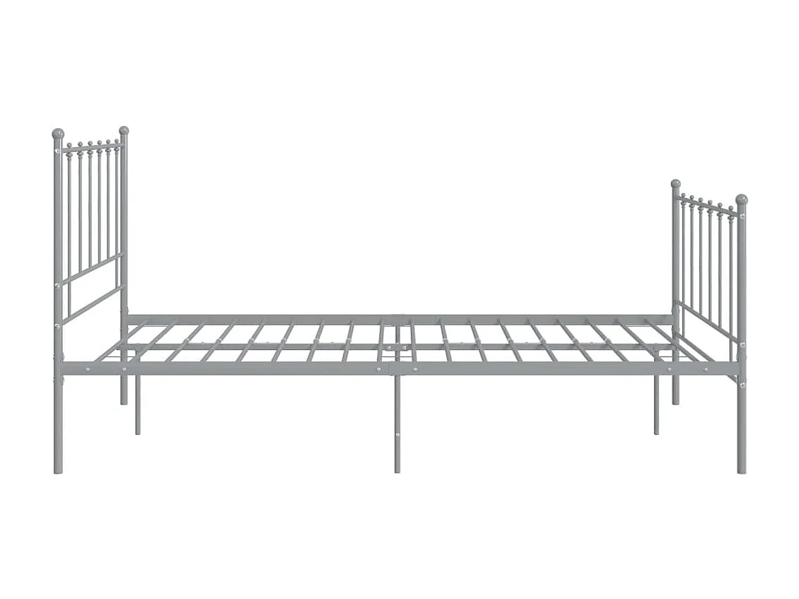 Lit Gris Métal 120x200 5