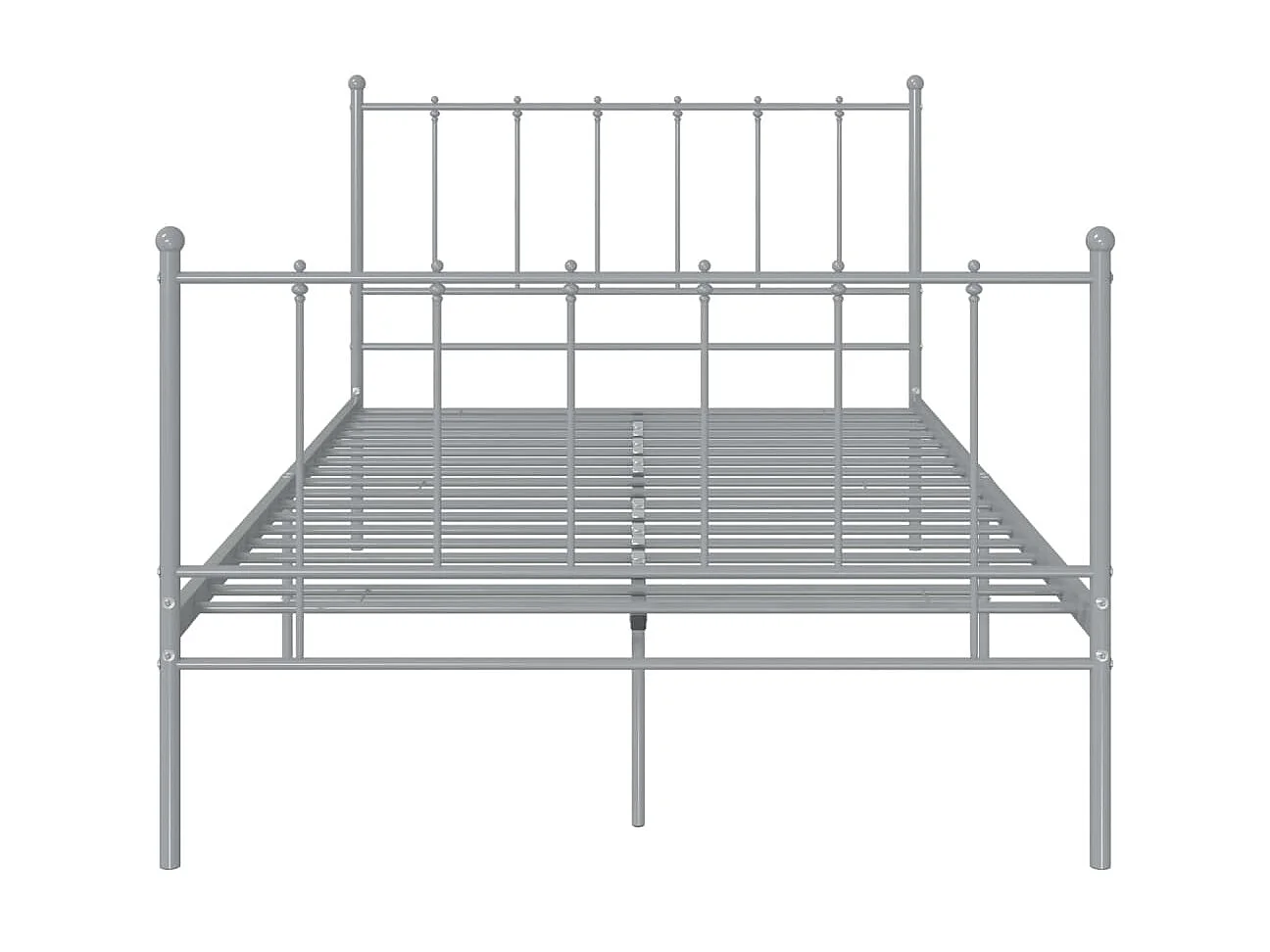 Lit Gris Métal 120x200 5