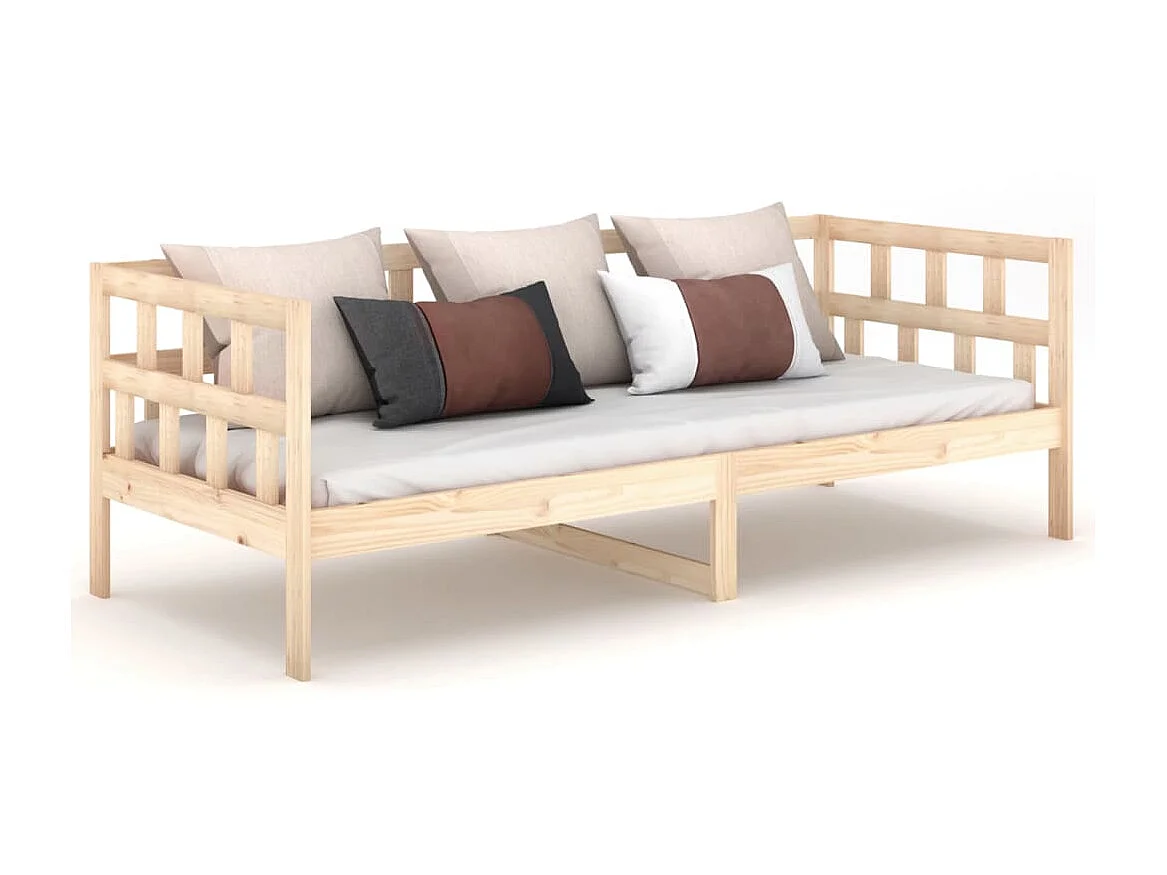 Lit de jour Bois massif de pin 80x200