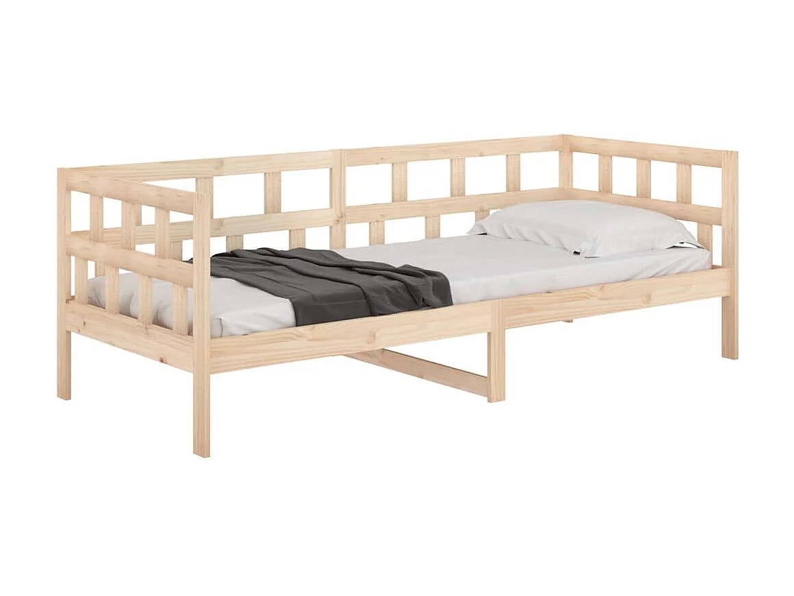 Lit de jour Bois massif de pin 80x200