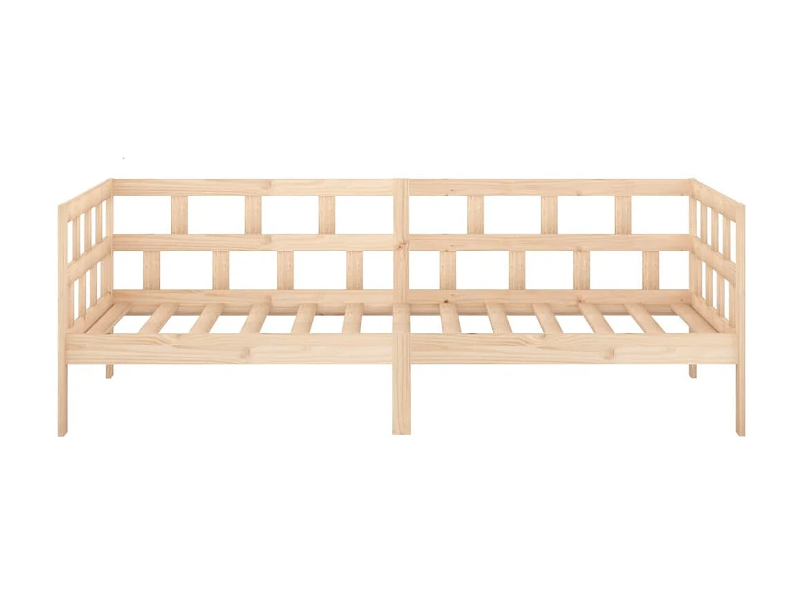Lit de jour Bois massif de pin 80x200