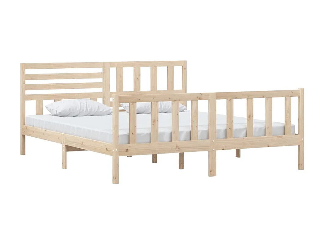 Lit Bois massif 180x200 Super King