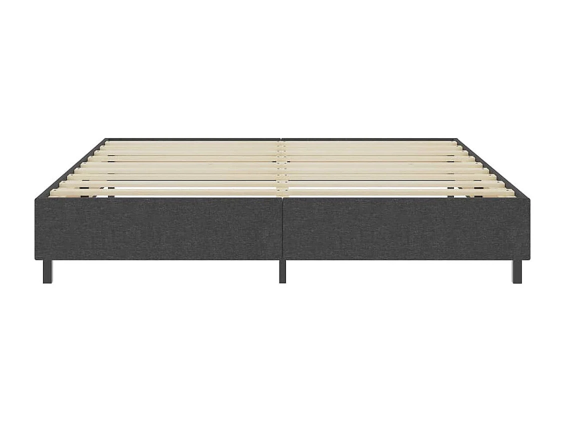 Cadre de lit Gris Tissu 200x200 2