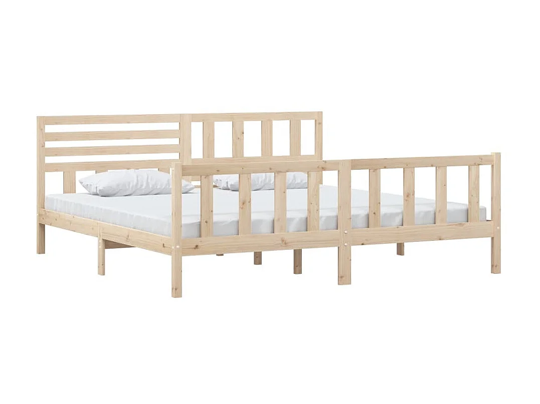 Lit Bois massif 200x200 6