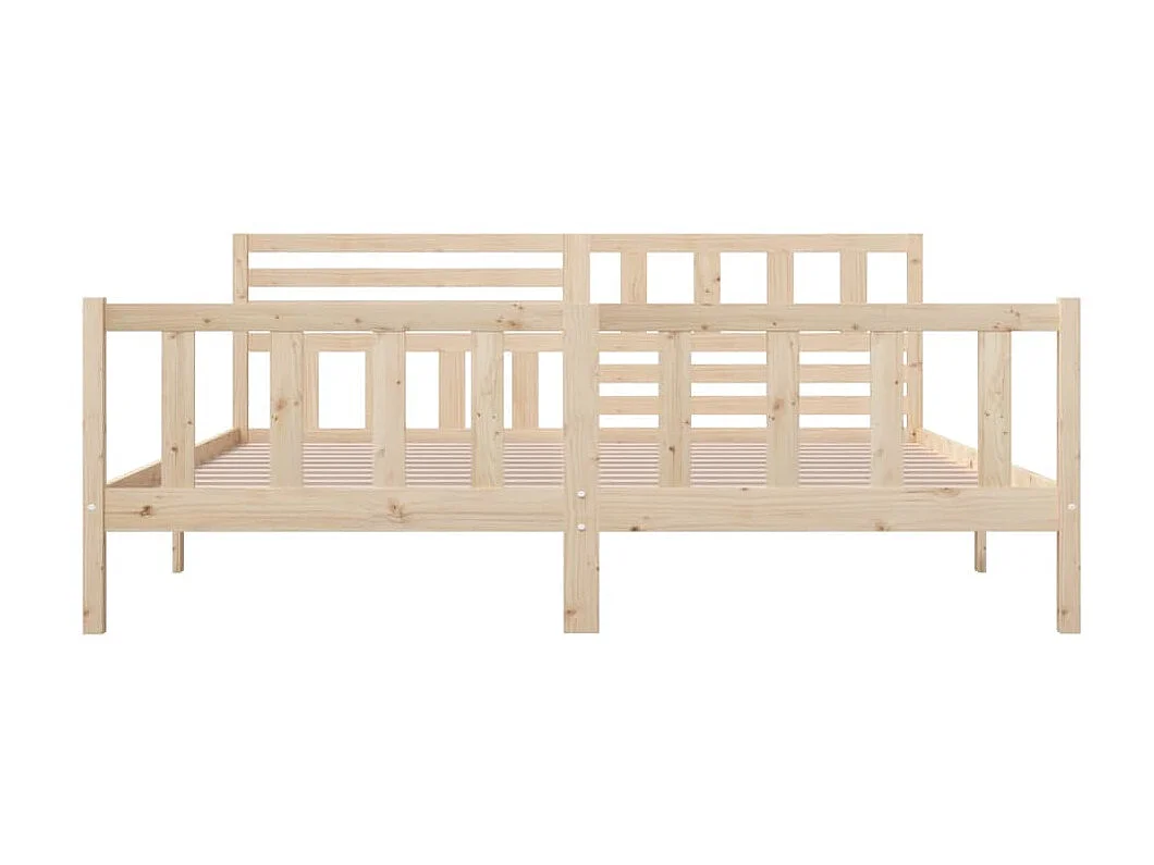 Lit Bois massif 200x200 6