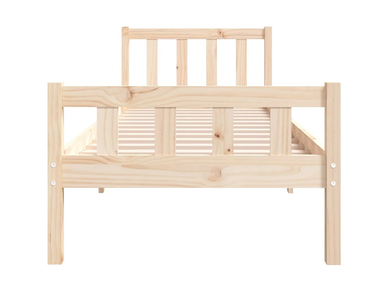 Lit Bois massif 90x190 Simple 5