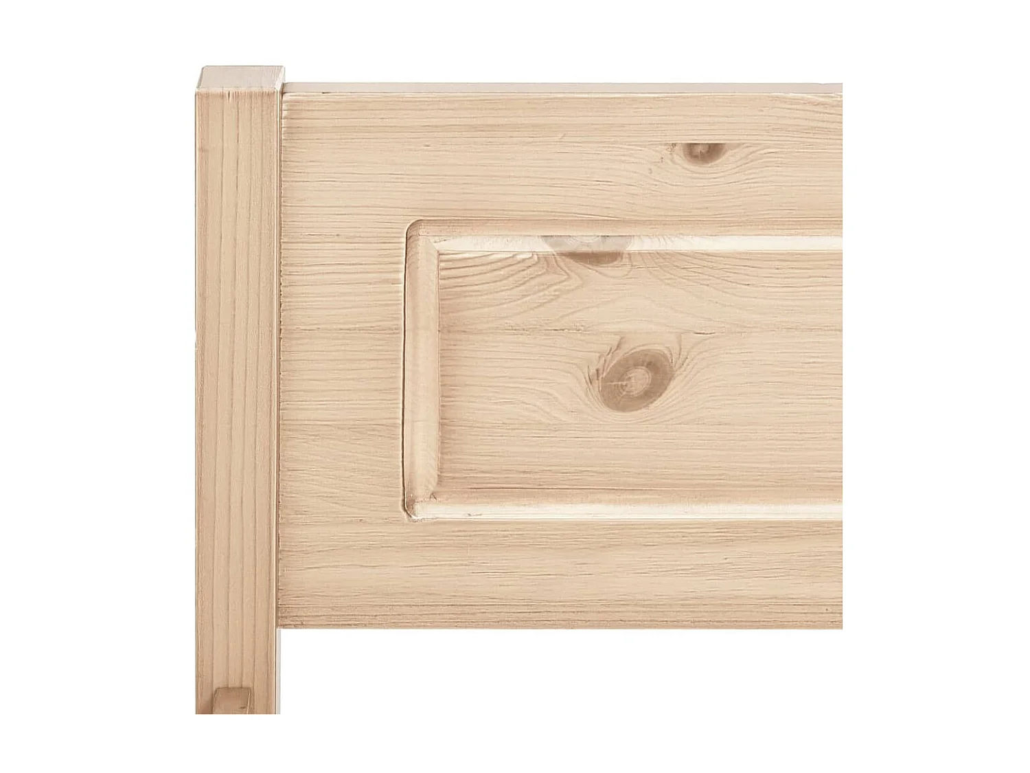 Lit Bois de pin massif 90x200 6