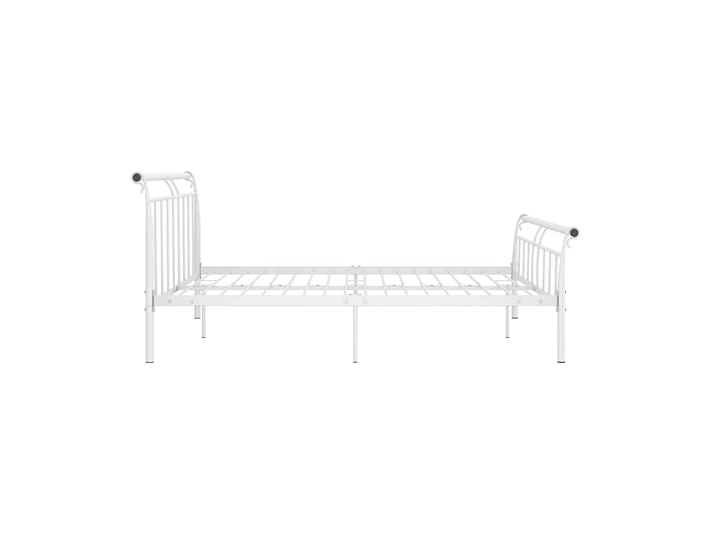 Bedframe metaal wit 180x200 cm