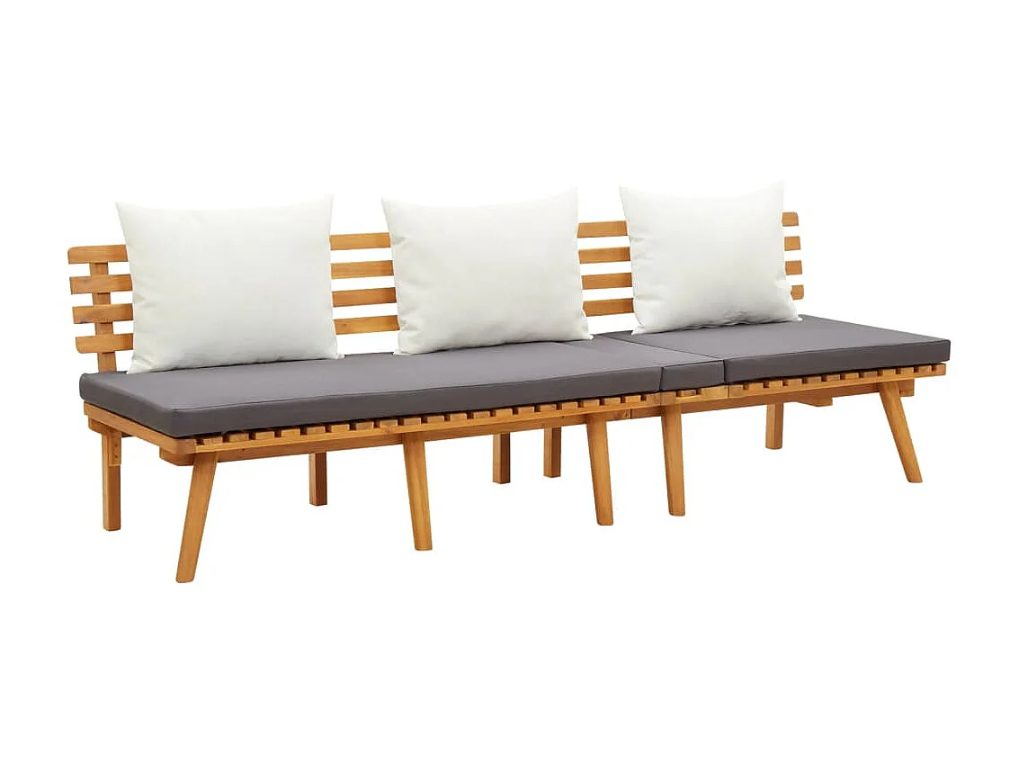 Tuinslaapbank 200x65 cm massief acaciahout