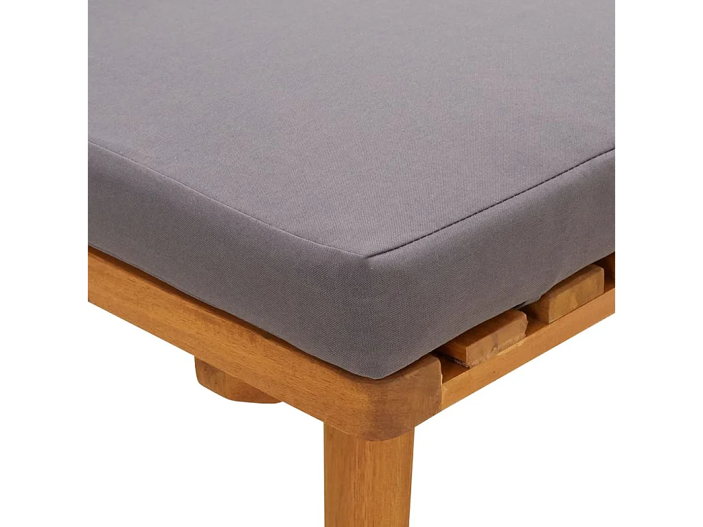 Tuinslaapbank 200x65 cm massief acaciahout