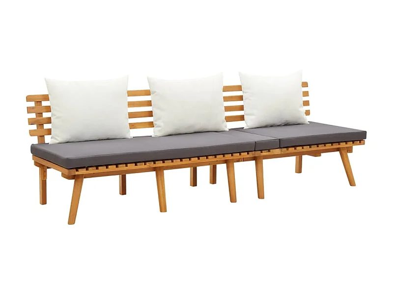 Lit 200x65 Bois d'acacia solide