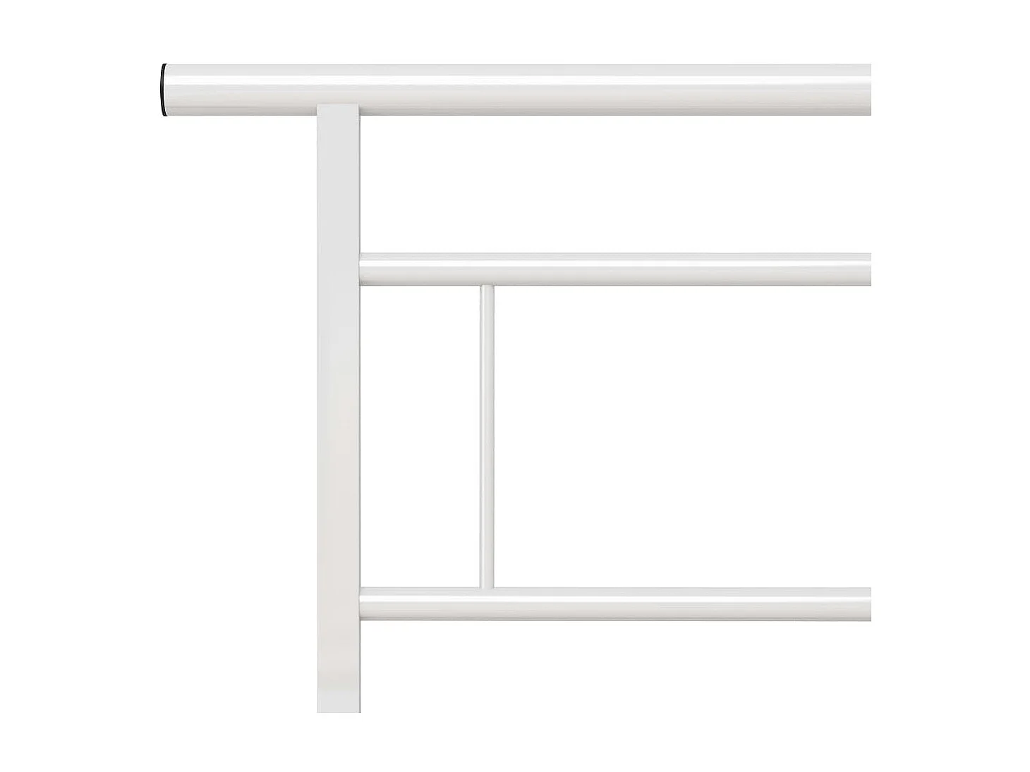 Lit Blanc Métal 140x200 2