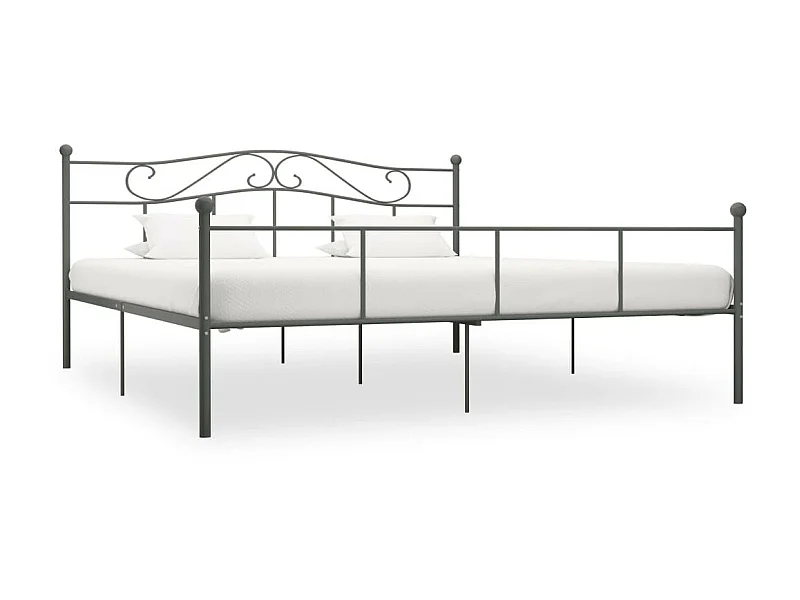 Lit Gris Métal 180x200 4