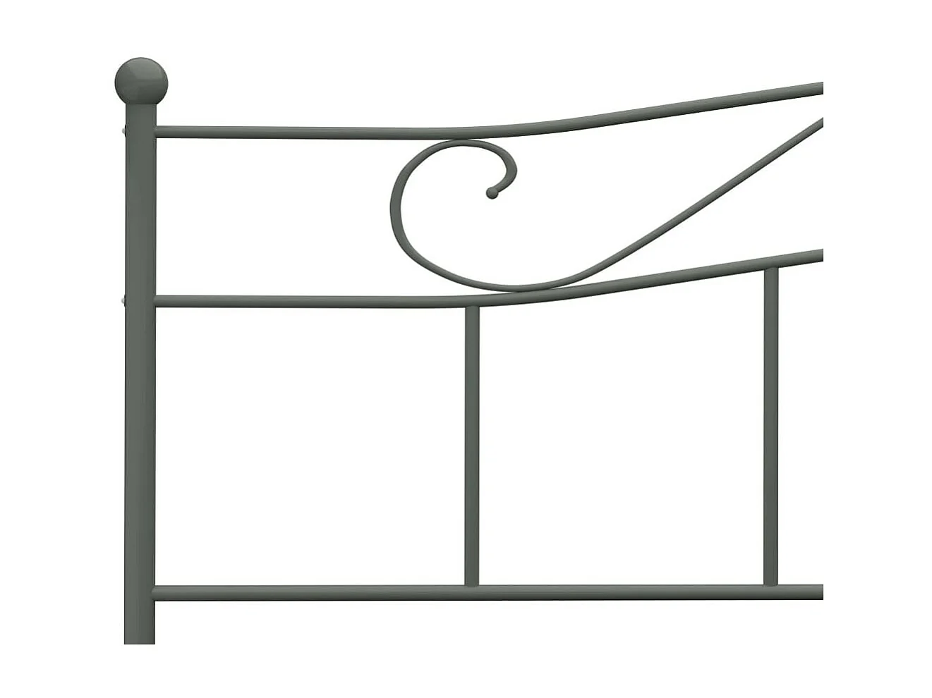 Lit Gris Métal 180x200 4