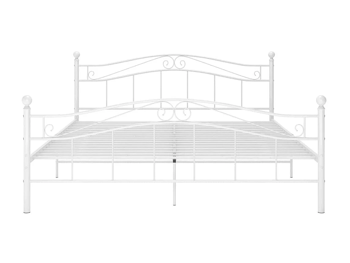 Lit Blanc Métal 140x200 3