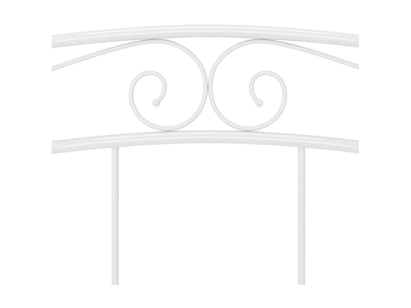 Lit Blanc Métal 140x200 3