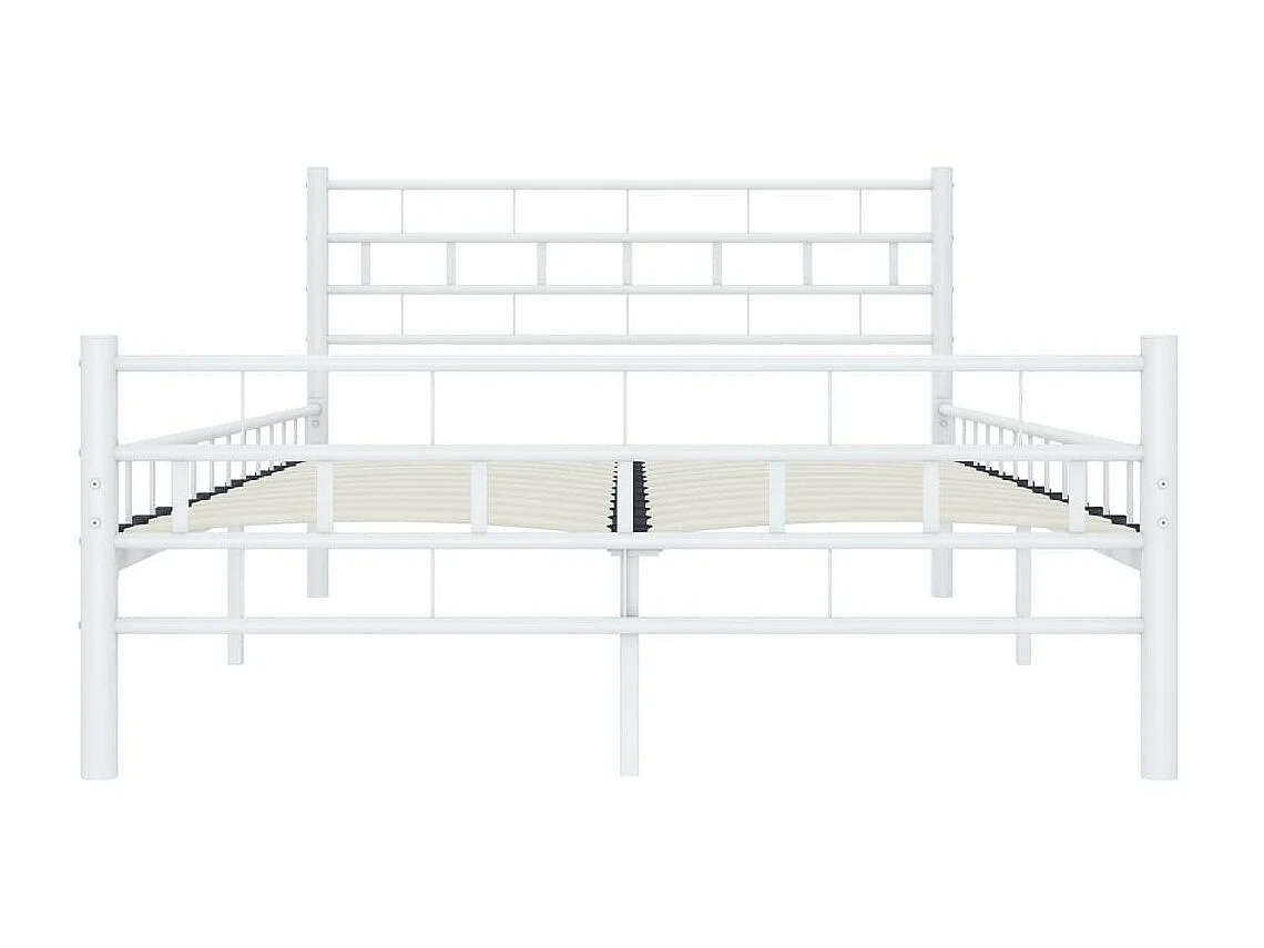 Lit Blanc Métal 120x200 5