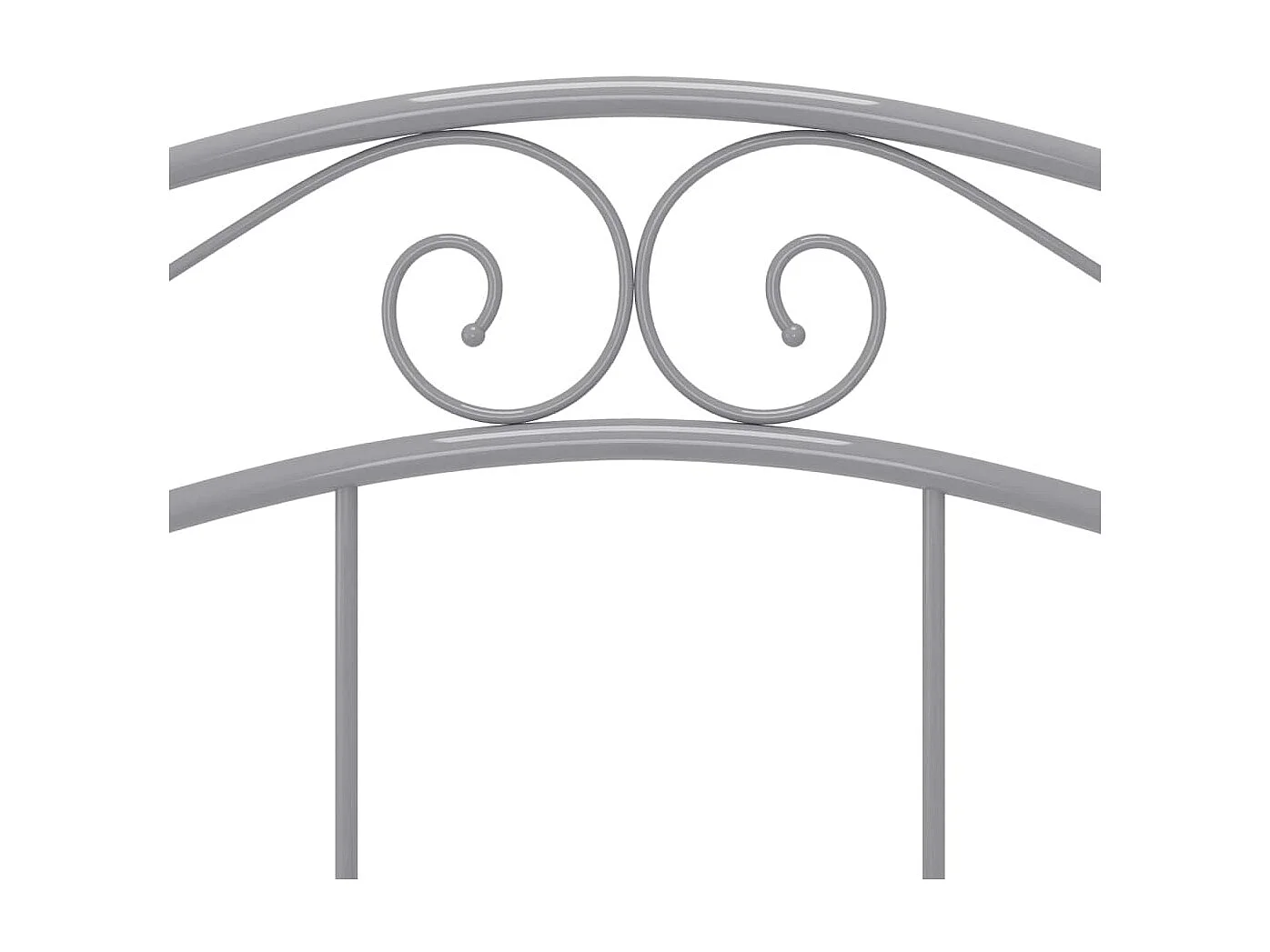 Lit Gris Métal 120x200 4